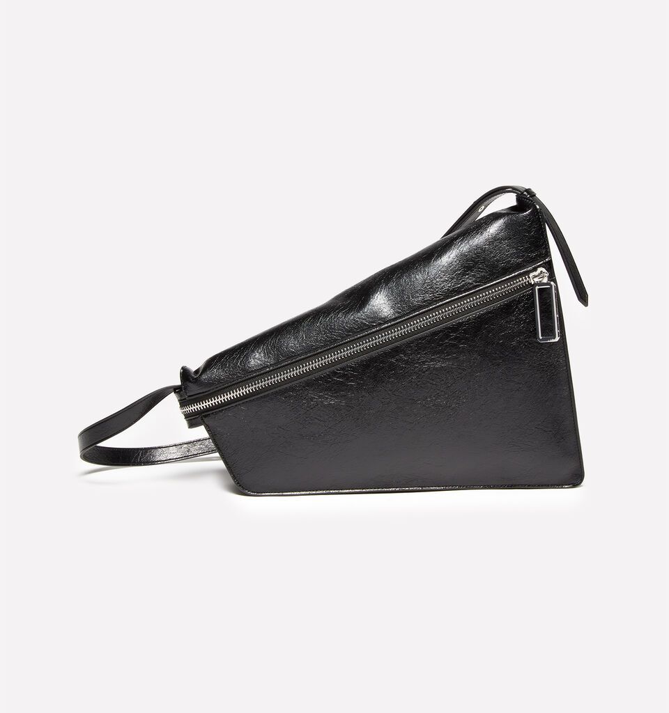 Τσάντα ώμου ασύμμετρη μαύρη - null - Μαυρο | Sisley image number 1